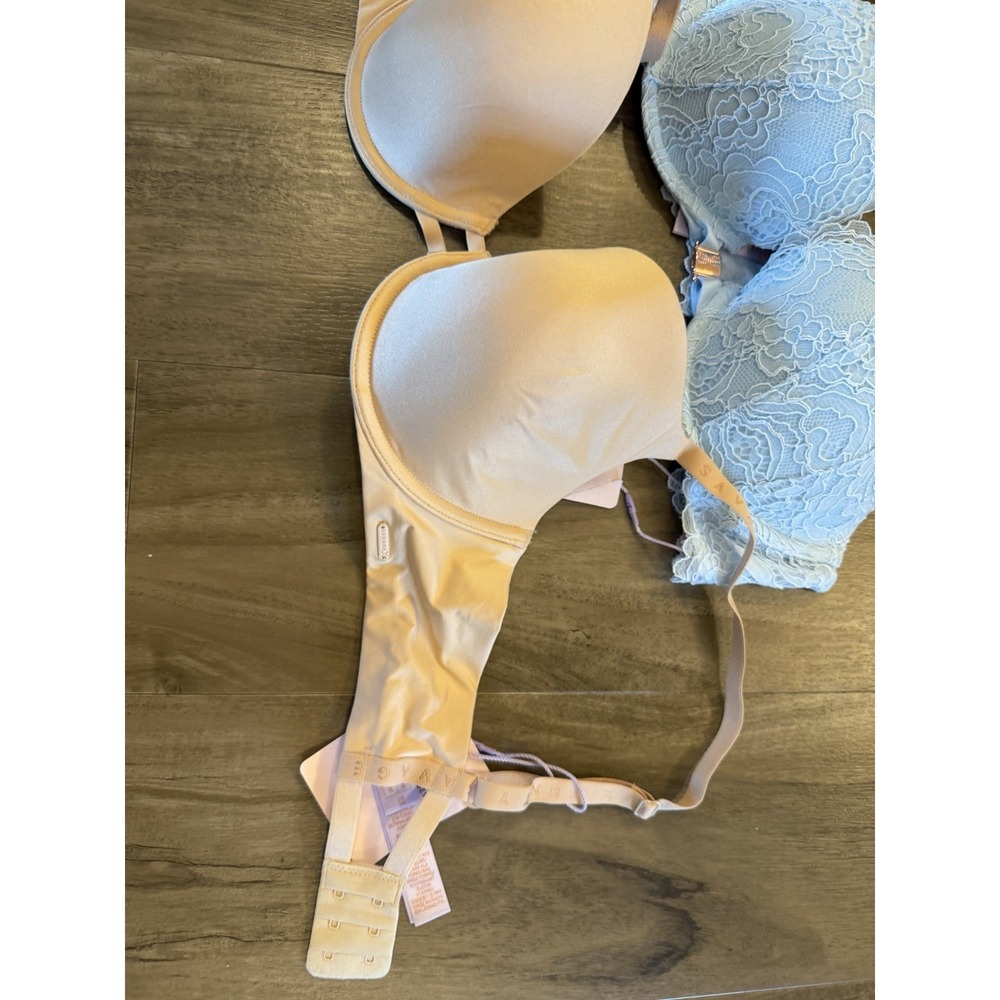 Savage x Fenty Bra 34D Lot Of 4 Corded Lace Balconette Women Rihanna - Picture 2 of 16